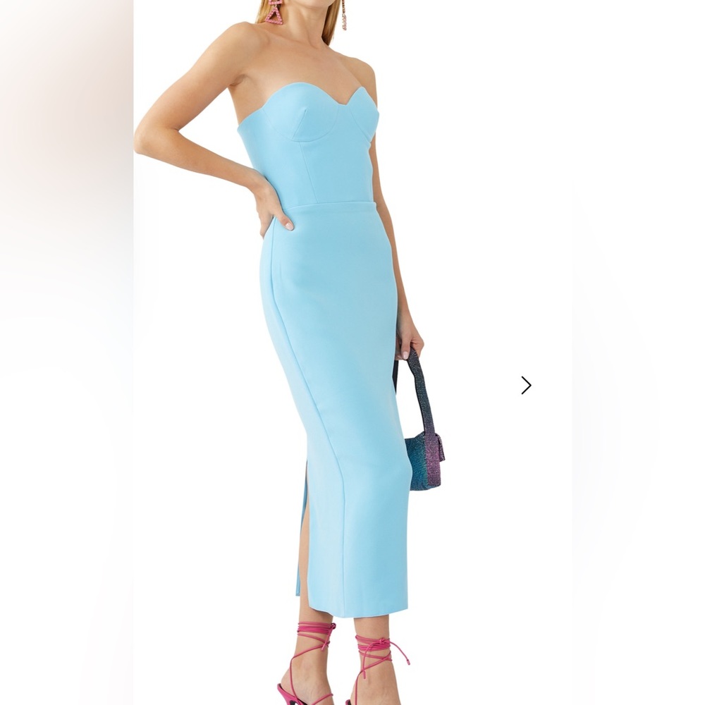 ALEX PERRY
Draven Stretch Crepe Sweetheart Dress